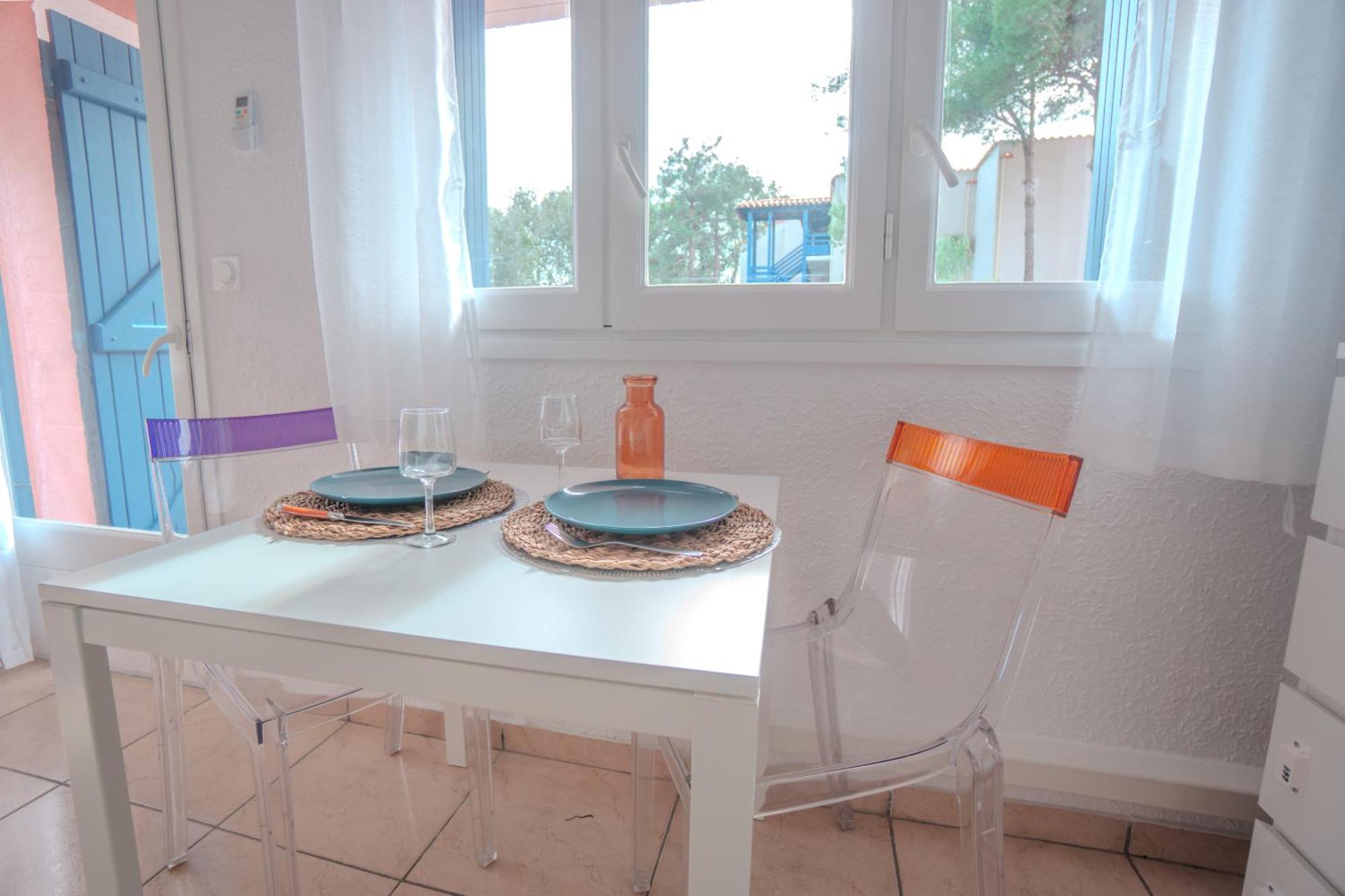 Lumineux Studio Tout Equipe Canet-en-Roussillon Zimmer foto