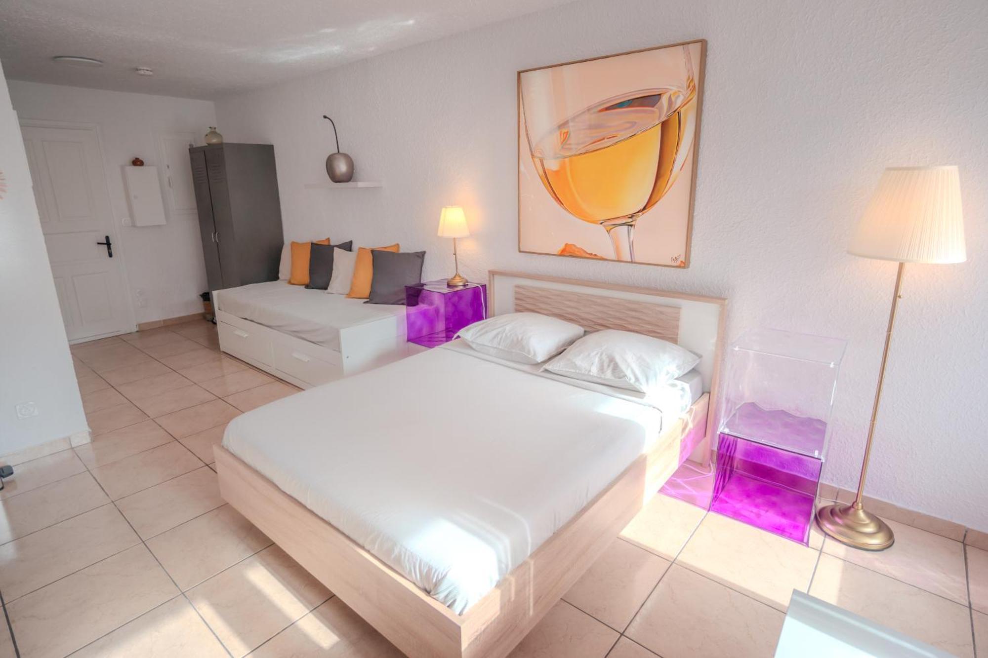 Lumineux Studio Tout Equipe Canet-en-Roussillon Zimmer foto
